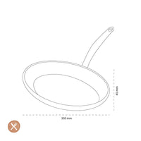 GreenPan - Barcelona Pro Vispan met keramische antiaanbaklaag 33 x 23 cm Vispan GreenPan 