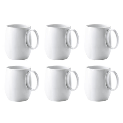 Medard de Noblat - Yaka White Mug 40 cl (set of 6)