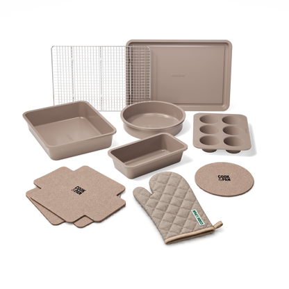 Cook & Pan - Taupe of Mind Baking Set 9-piece