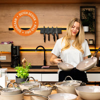 Poêle Cook &amp; Pan - Taupe of Mind 28 cm
