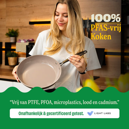 Poêle Cook &amp; Pan - Taupe of Mind 28 cm