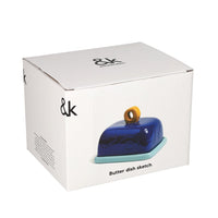 &Klevering - Botervloot schets blauw Botervloot &Klevering 