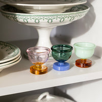 &Klevering - Eierdopjes Cantine - Blauw - Set Van 2 Eierdop &Klevering 