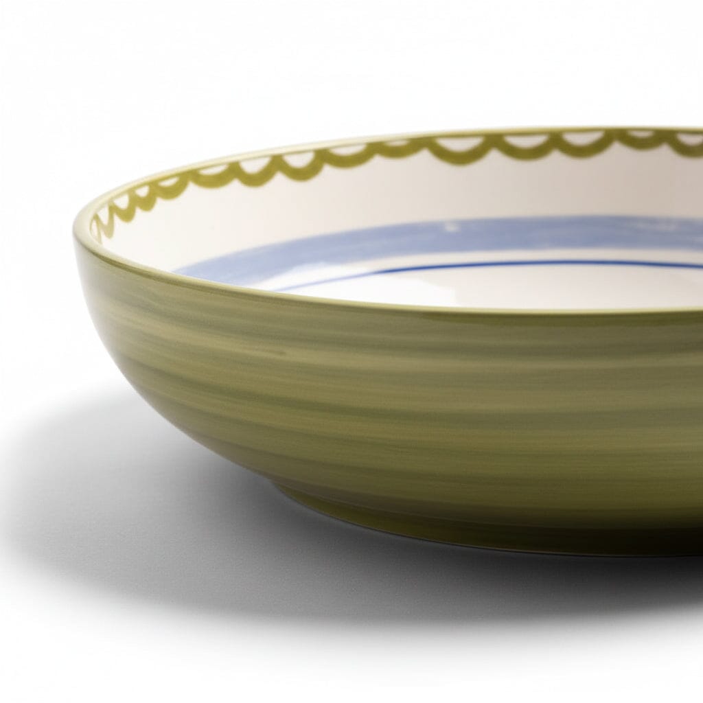 &Klevering - Saladeschaal Boavista - Groen Schalen &Klevering 