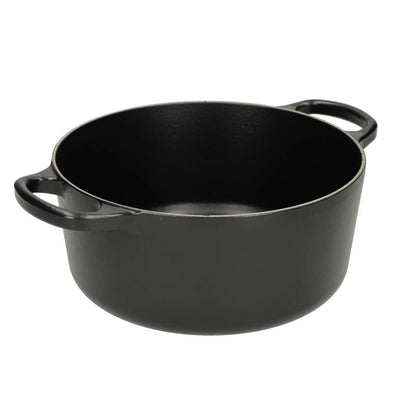 Le Creuset - Braadpan Signature rond Mat Zwart 18cm 1,8l Le Creuset 