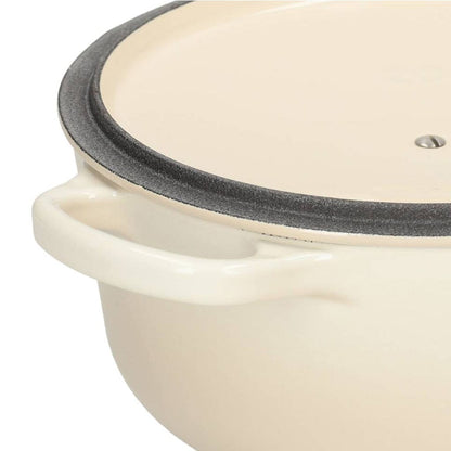 Le Creuset - Braadpan Signature rond Meringue 20cm 2,4l Le Creuset 