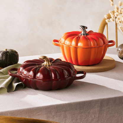 Le Creuset - Campagnard Pompoen Garnet 28 cm Le Creuset 