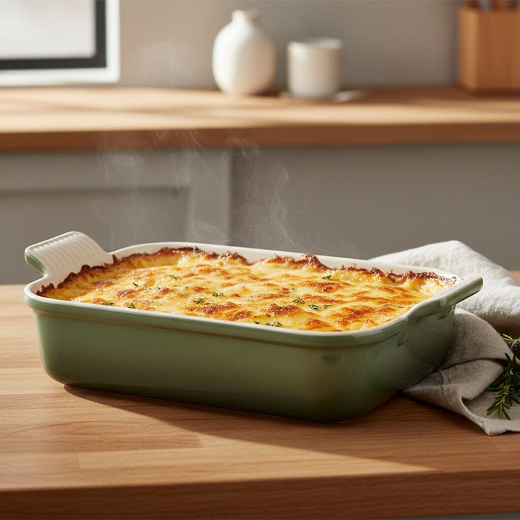 Le Creuset - Heritage Ovenschaal rechthoekig Thyme 26 x 19 cm Ovenschaal Le Creuset 
