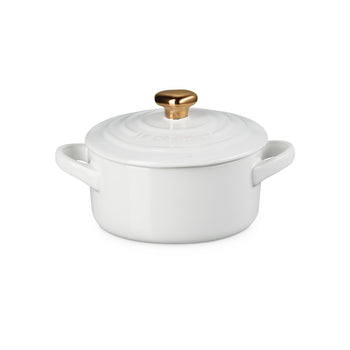 Le Creuset - Mini Braadpan - Valentijn - Wit Le Creuset 