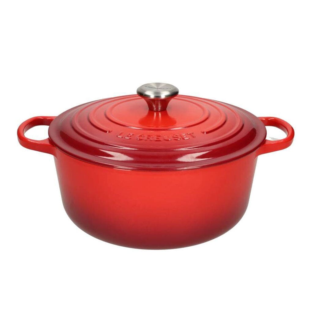 Le Creuset - Signature Campagnard Braadpan Kersenrood 28 cm Braadpan Le Creuset 