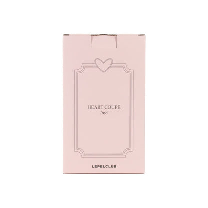 Lepelclub - Campagne Coupe - Hart - Rood Champagne glazen LepelClub 