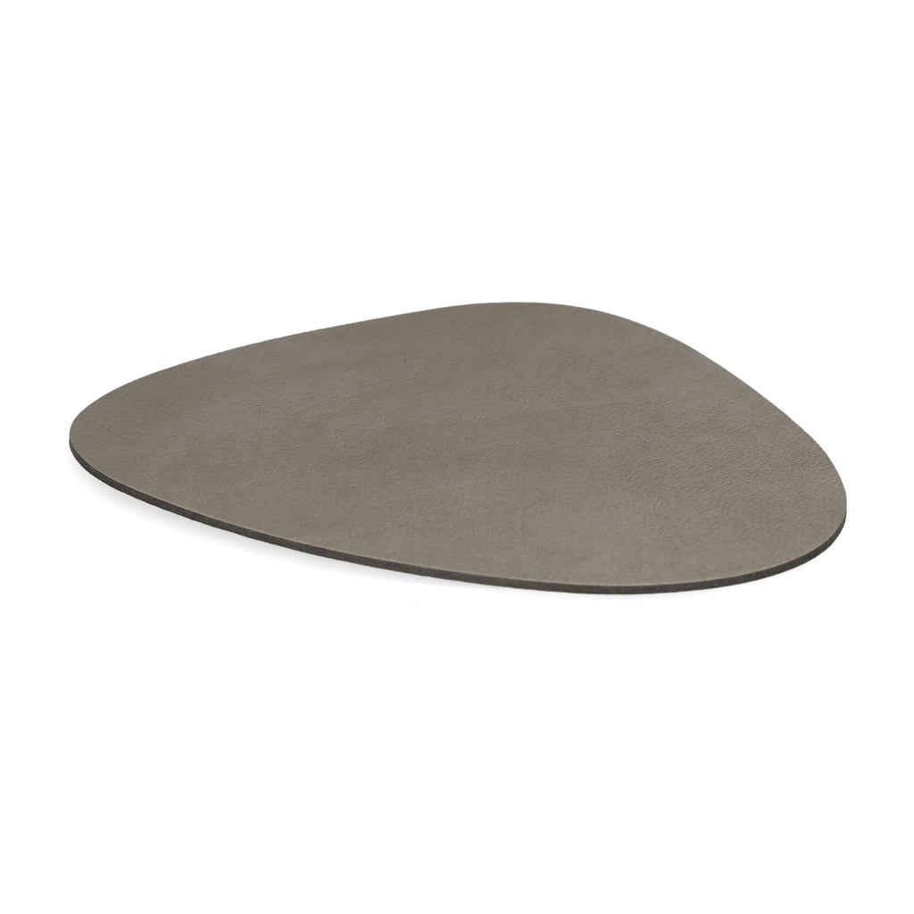 ADN de Lind - Tapis de verre Curve Nupo Gris clair