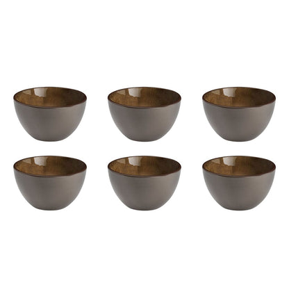 Medard de Noblat - Feeling Bronze Ontbijtkom 13 cm (set van 6) Kommen Medard de Noblat 