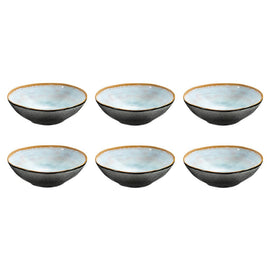 Medard de Noblat - Shadow Aqua Soepkom 19.5 cm (set van 6) Soepkommen Medard de Noblat 
