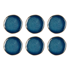 Medard de Noblat - Vertigo Denim Dessertbord 21 cm (set van 6) Dessertborden Medard de Noblat 