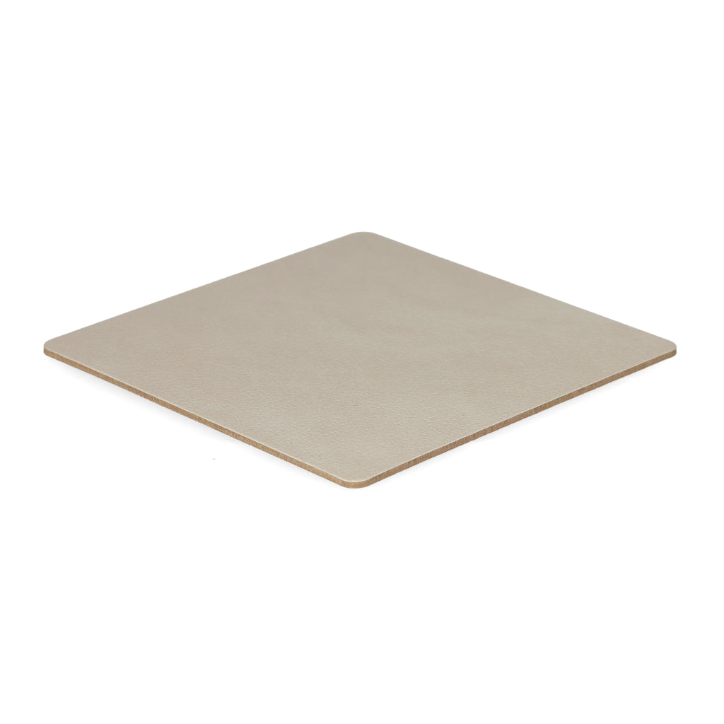 Lind DNA - Glass Coaster Square Nupo Oyster White