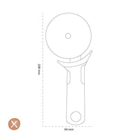 OXO - Pizzasnijder Pizzasnijder OXO 