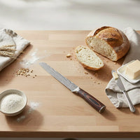 Shinrai Knives - Damascus Print Broodmes 20 cm Broodmes Shinrai Knives 