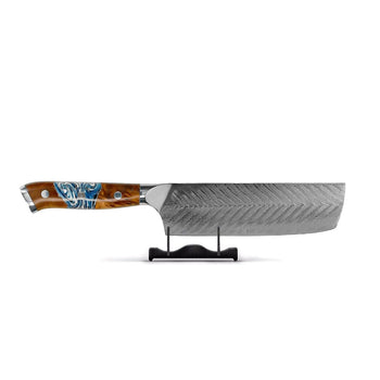 Couteaux Shinrai - Série Eclipse Nakirimes Damas 18 cm Nakirimes Couteaux Shinrai