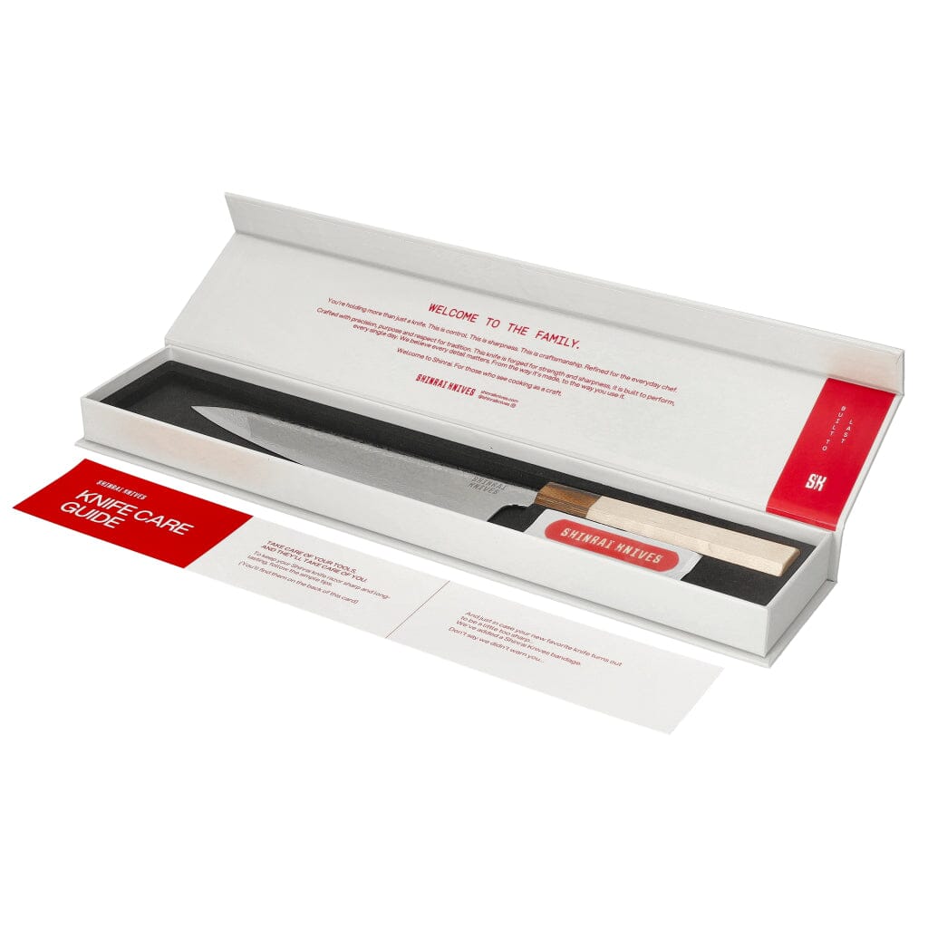 Shinrai Knives - Kōyō Damascus 8-delige messenset Messenset Shinrai Knives 