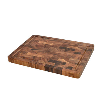 Shinrai Knives - Luxe Snijplank Walnotenhout - Kopshout - 35 × 25 × 2.5 cm Houten snijplank Shinrai Knives 