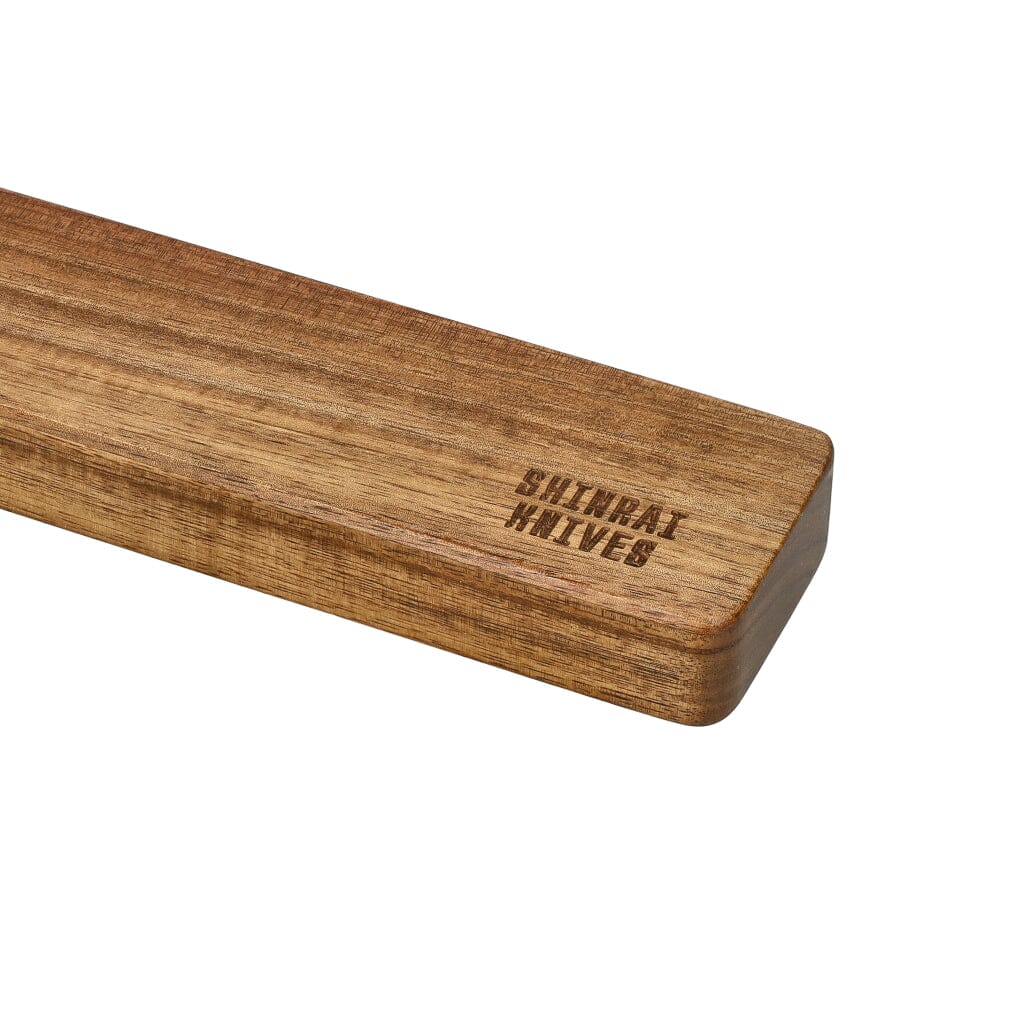 Shinrai Knives - Messenmagneet Muurstrip 40 cm - Acaciahout Magneetstrip messen Shinrai Knives 