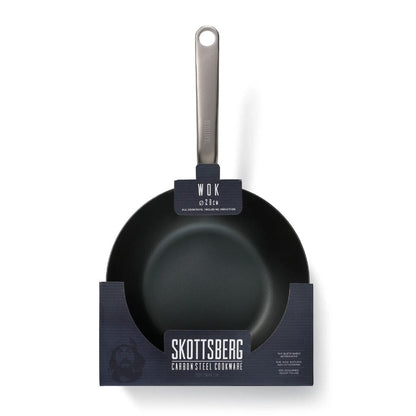 Skottsberg - Carbon Steel Wok 28 cm Wokpan Skottsberg 