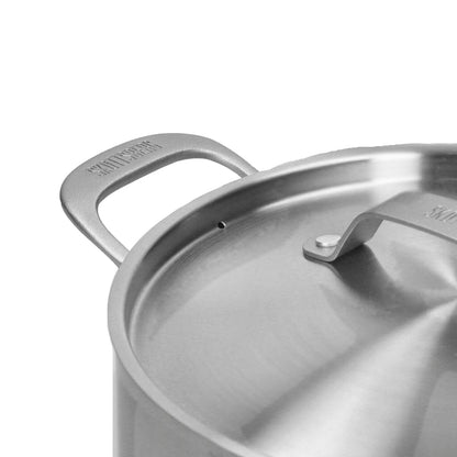 Skottsberg - Stainless Steel Kookpan 24 cm met deksel Kookpan Skottsberg 