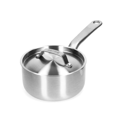 Skottsberg - Stainless Steel Steelpan 16 cm met deksel Steelpan Skottsberg 