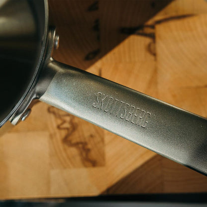 Skottsberg - Stainless Steel Steelpan 18 cm met deksel Steelpan Skottsberg 