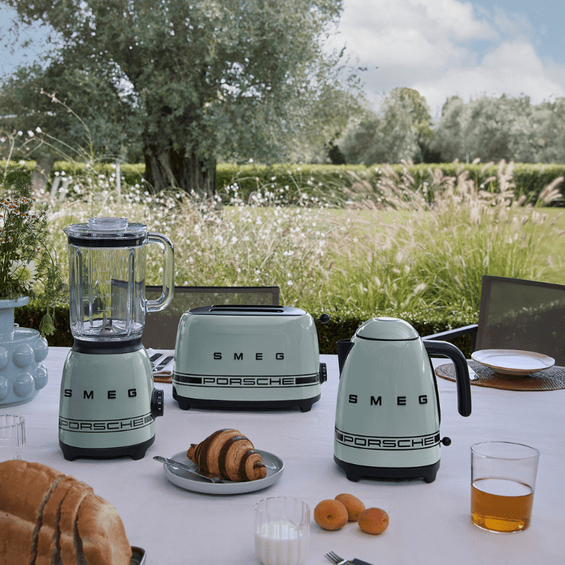 Smeg - Broodrooster | Lindegroen | Porsche Edition | Toaster 2x2 Broodrooster Smeg 