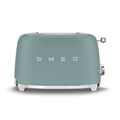 Smeg - Broodroosters | Emerald Green | Jaren 50 | Toaster 2x2 Broodrooster Smeg 