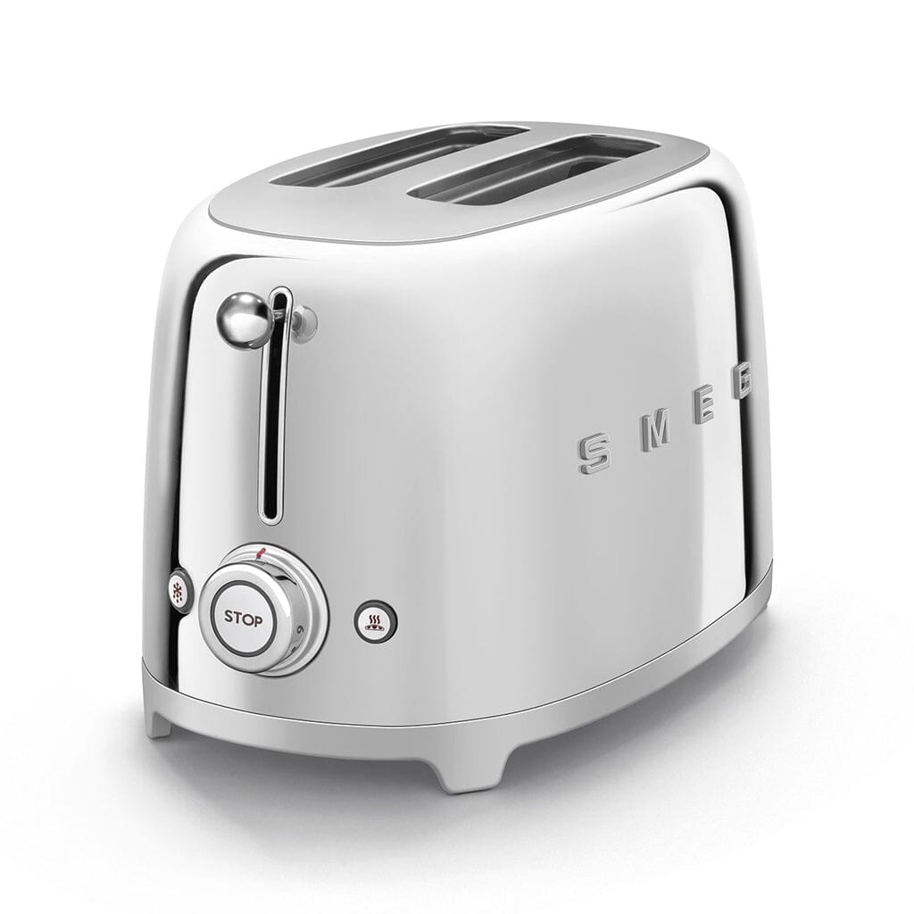 Smeg - Broodroosters | Steel | Jaren 50 | Toaster 2x2 Broodrooster Smeg 