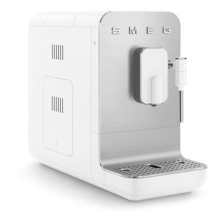 Smeg - Espressomachine | Mat wit | Contemporary | Automatische koffiemachine met stoomfunctie Automatische Espressomachine Smeg 