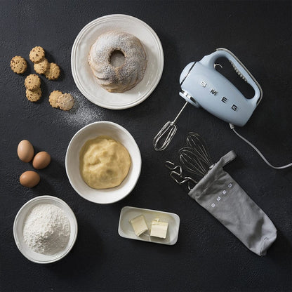 Smeg - Handmixer | Pastelblauw | Jaren 50 | Elektrische handmixer Handmixer Smeg 