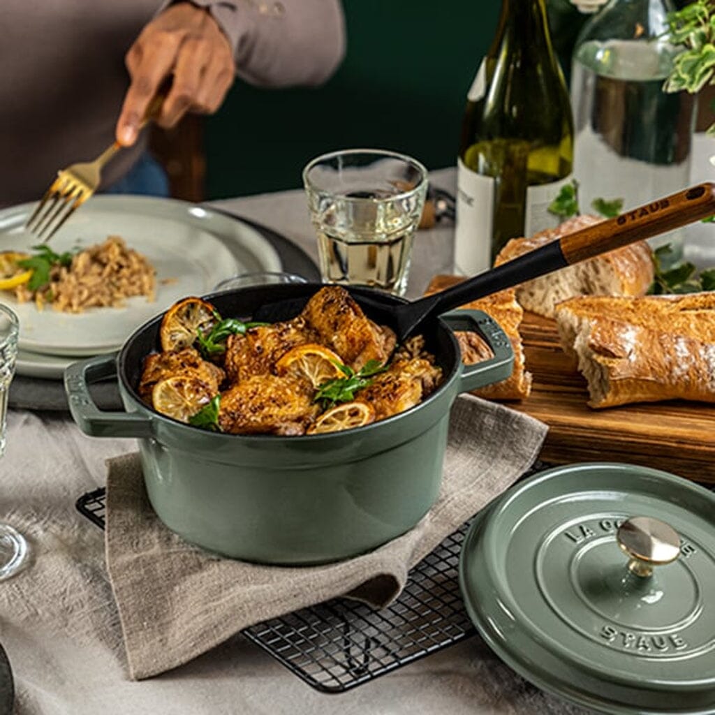 Buy the Staub La Cocotte 28 cm Eucalyptus? Get it tomorrow