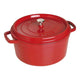 Staub - Round cocotte 28 cm - cherry
