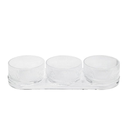 Stelton - Pilastro tapas set helder Stelton 