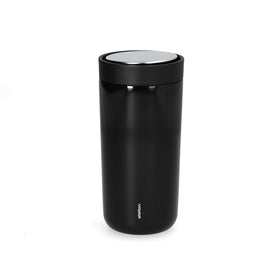 Stelton - To Go Click Thermosfles 0.4 l. - Zwart Thermosfles Stelton 