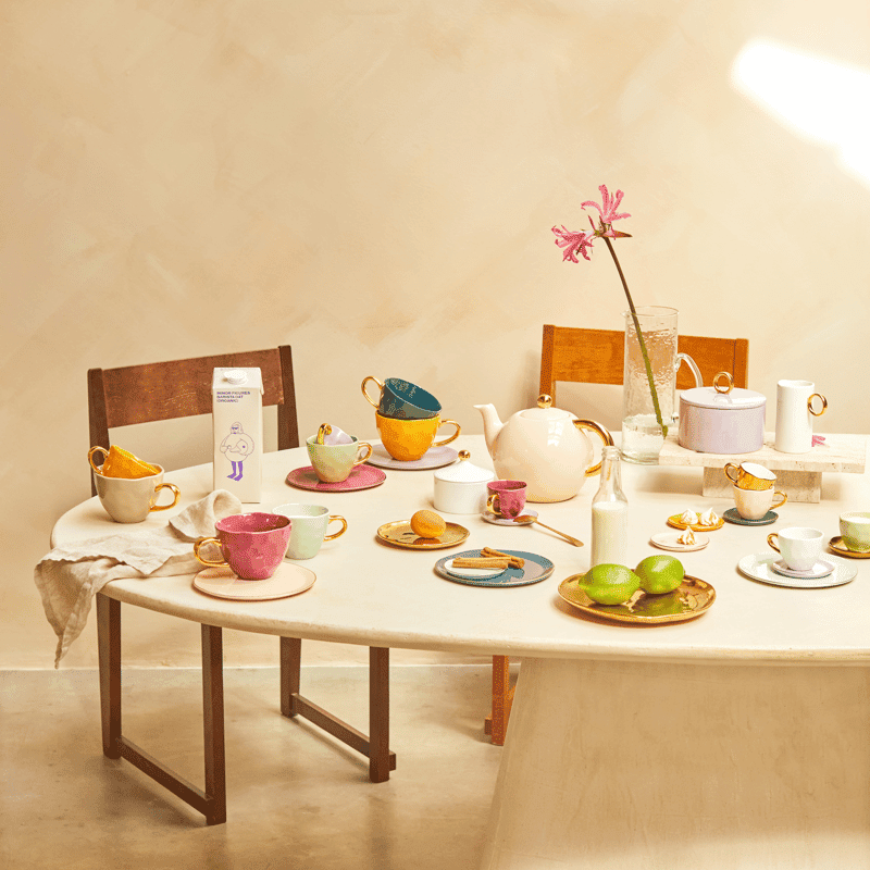 Urban Nature Culture - Good Morning - Bord - Brandied Apricot - Ø9 cm Urban Nature Culture 