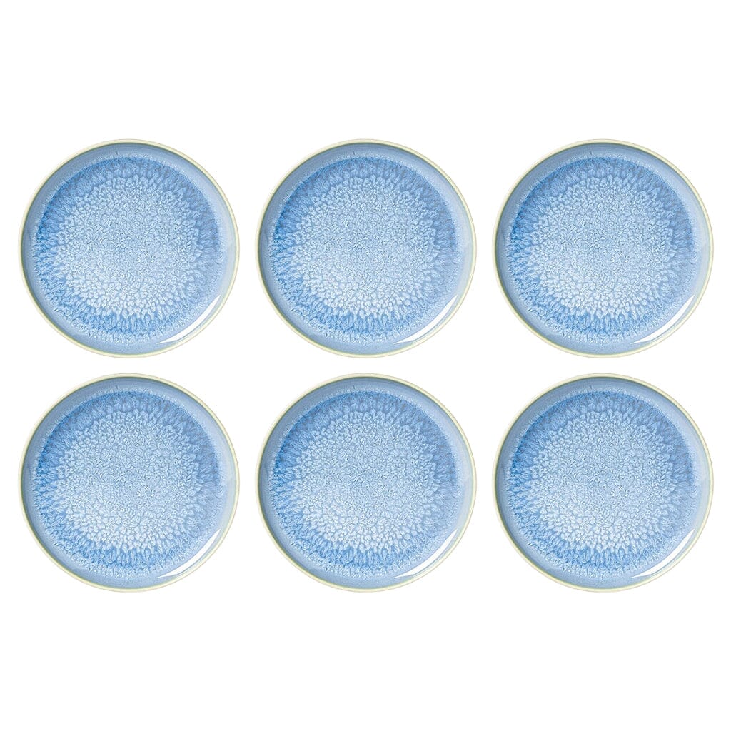 Villeroy & Boch - Crafted Blueberry - Salade bord 21cm set van 6 Borden Villeroy & Boch 