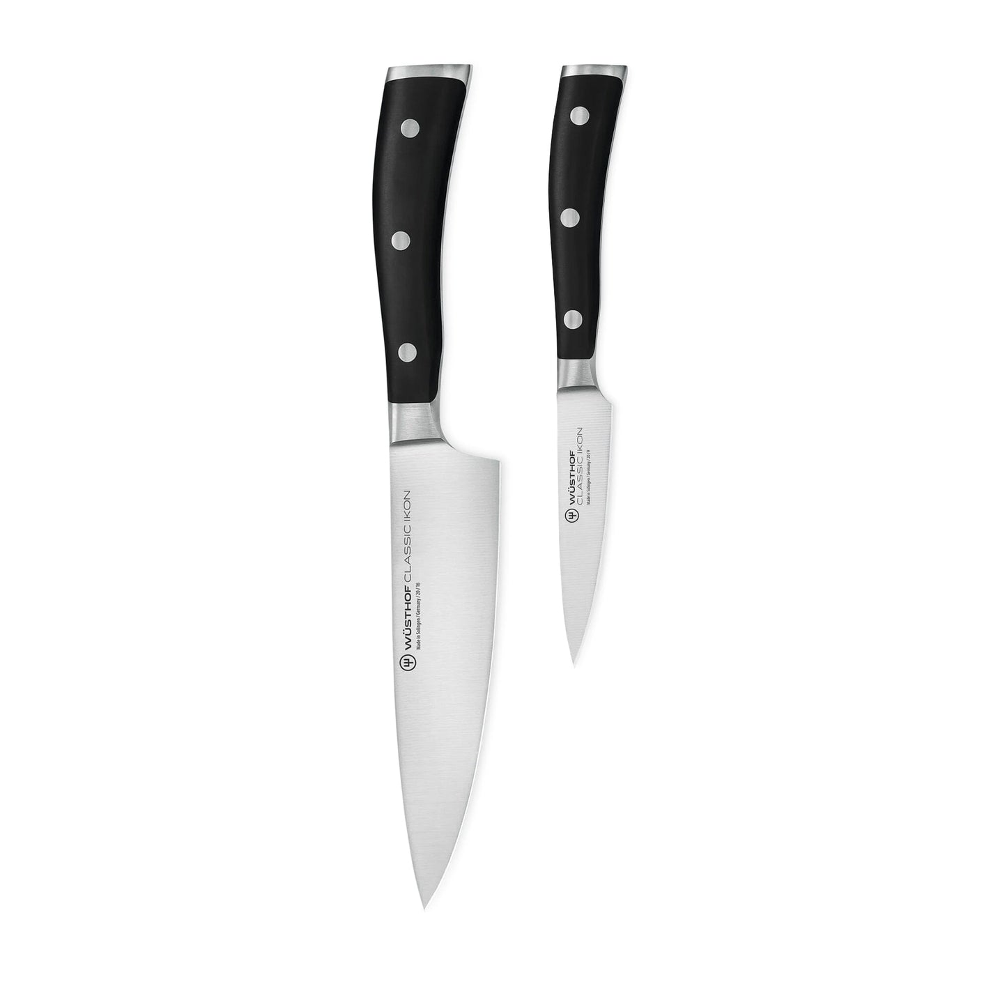 Wüsthof - Classic Ikon 2-delige Messenset - Koksmes klein + Officemes Messenset Wusthof 