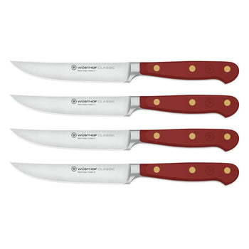 Wusthof - Classic Steakmessenset 4-delig Tasty Sumac Messenset Wusthof 