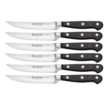 Wusthof - Classic Steakmessenset 6-delig Messenset Wusthof 